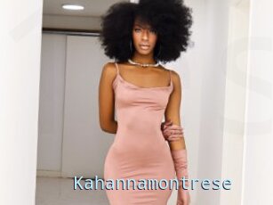 Kahannamontrese