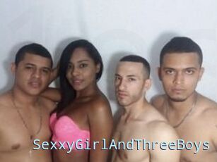 SexxyGirlAndThreeBoys